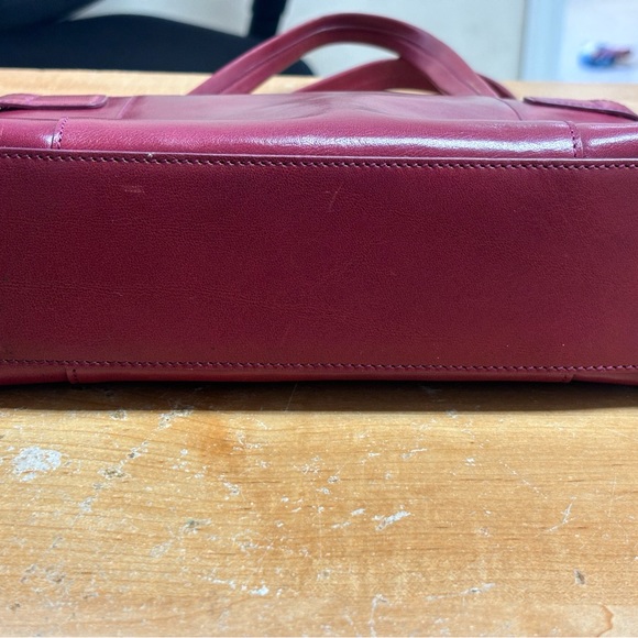 Monsac Women’s Purse. Cranberry color. Good condition. - Picture 5 of 9